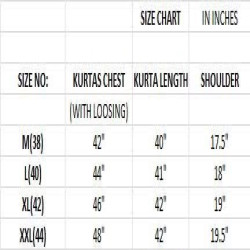 Men’s Chikankari Schiffli Work Long Kurta Pyjama Set